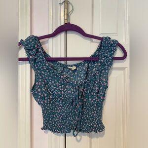 Pacsun LA hearts mini crop top SMALL